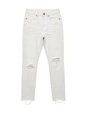 NWT PAIGE Slim Raw Hem Bianca Deconstructed Jeans